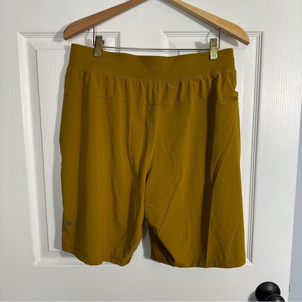 lululemon athletica Men's Shorts in Golden Yellow - Picture 6 of 6